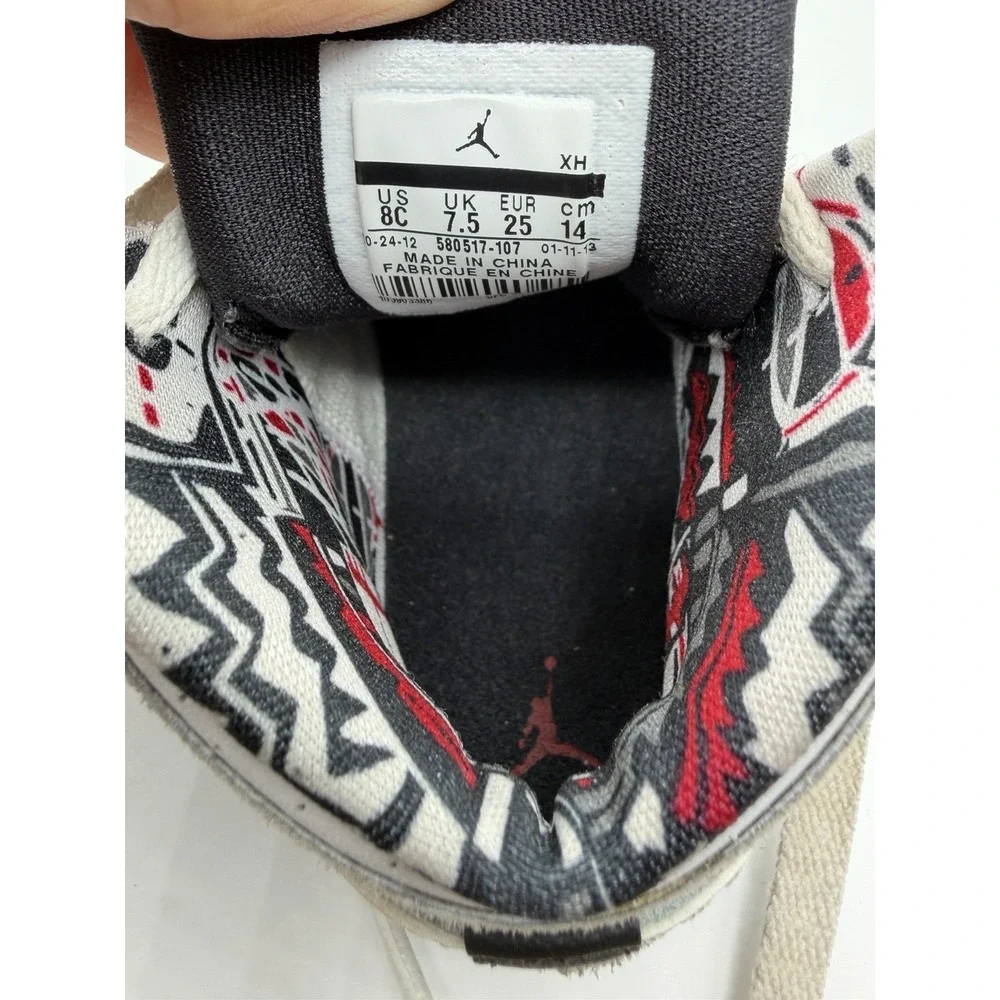 Jordan 1 Retro 93 Bugs Bunny 580517-107 Toddler Size 8C- No Box